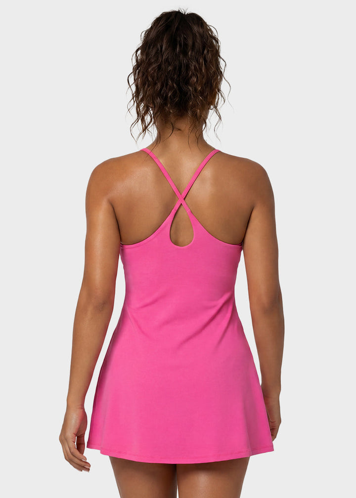 Sanne | Sportjurk met Ingebouwde Short