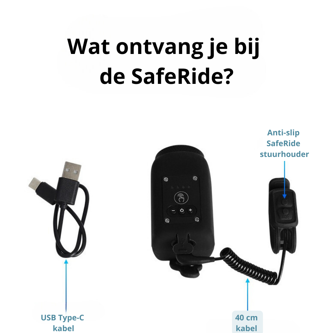 SafeRide | Maak fietsen veilig | 40% Kerstmis Sale