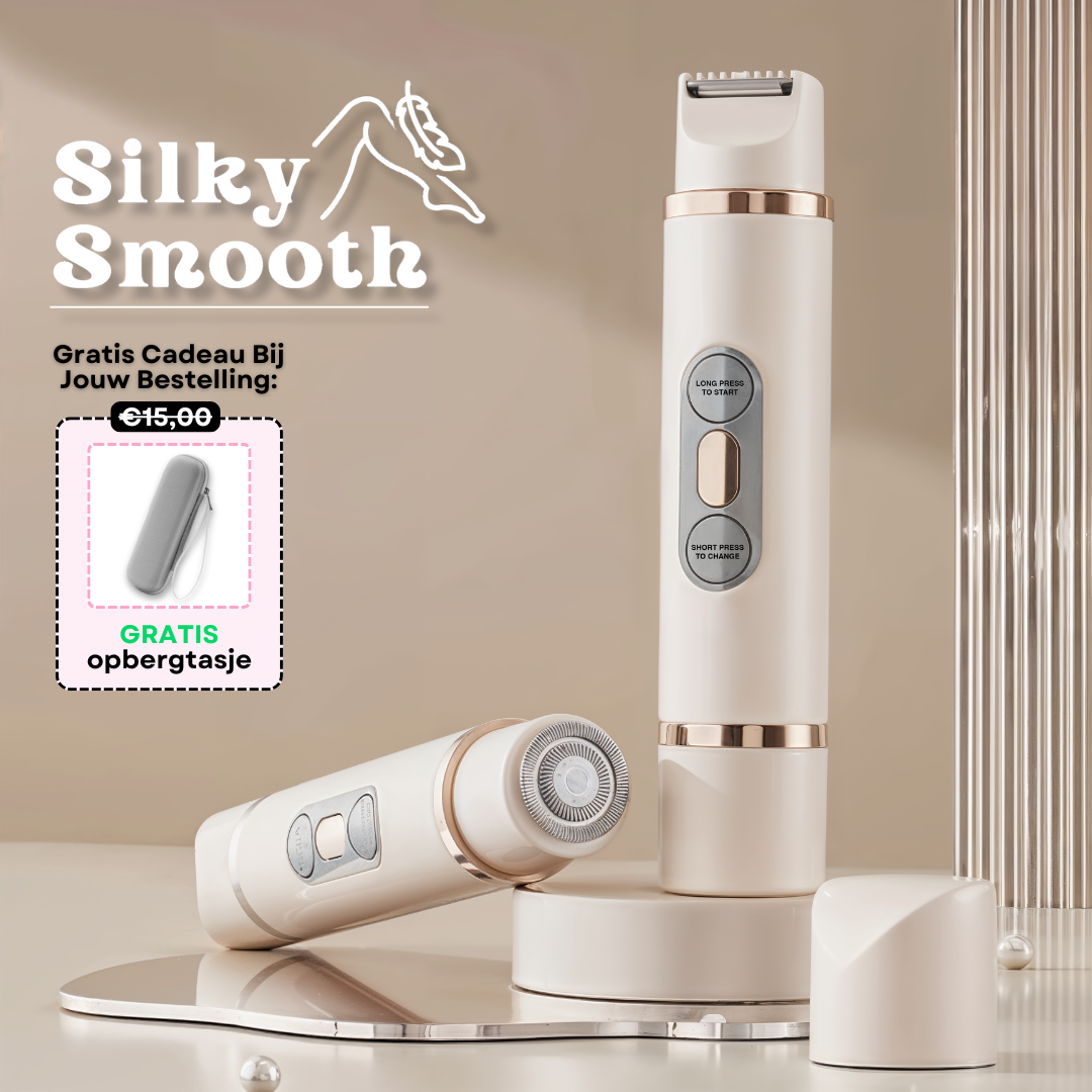 Silky Smooth | Scheren zonder irritaties of wondjes