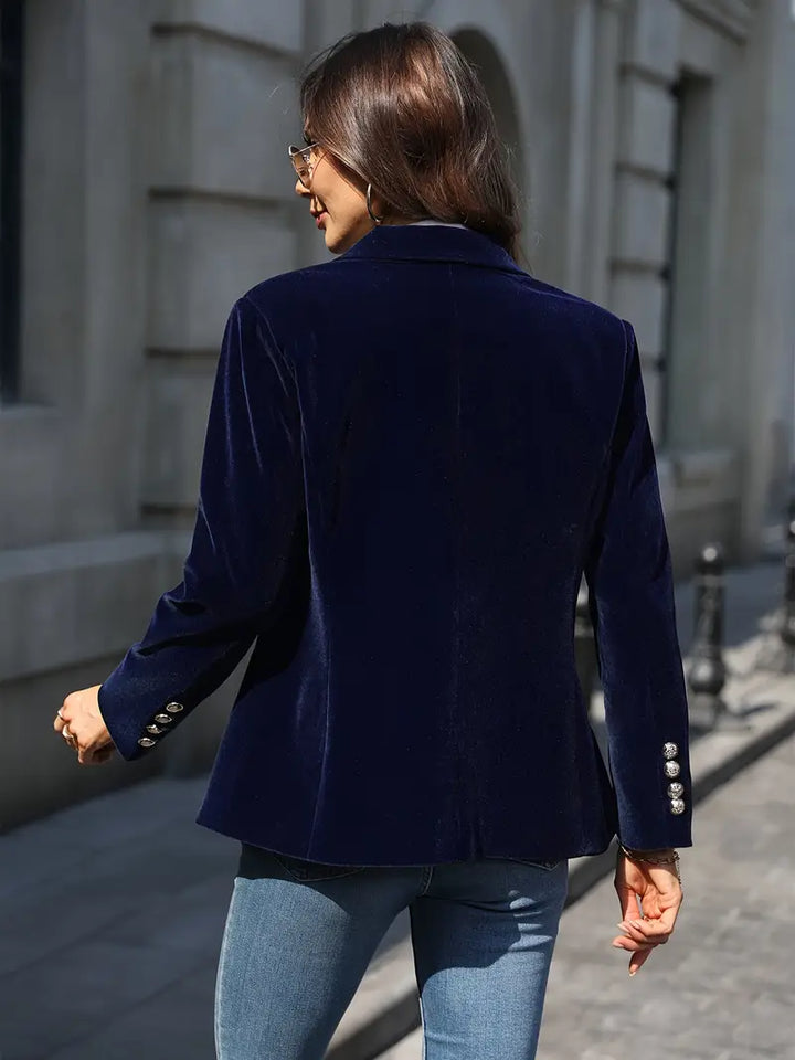 Caterina | Elegante fluwelen blazer
