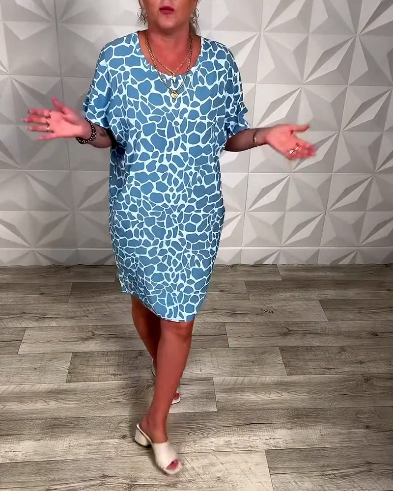 Tessa | Losvallende Midi-jurk