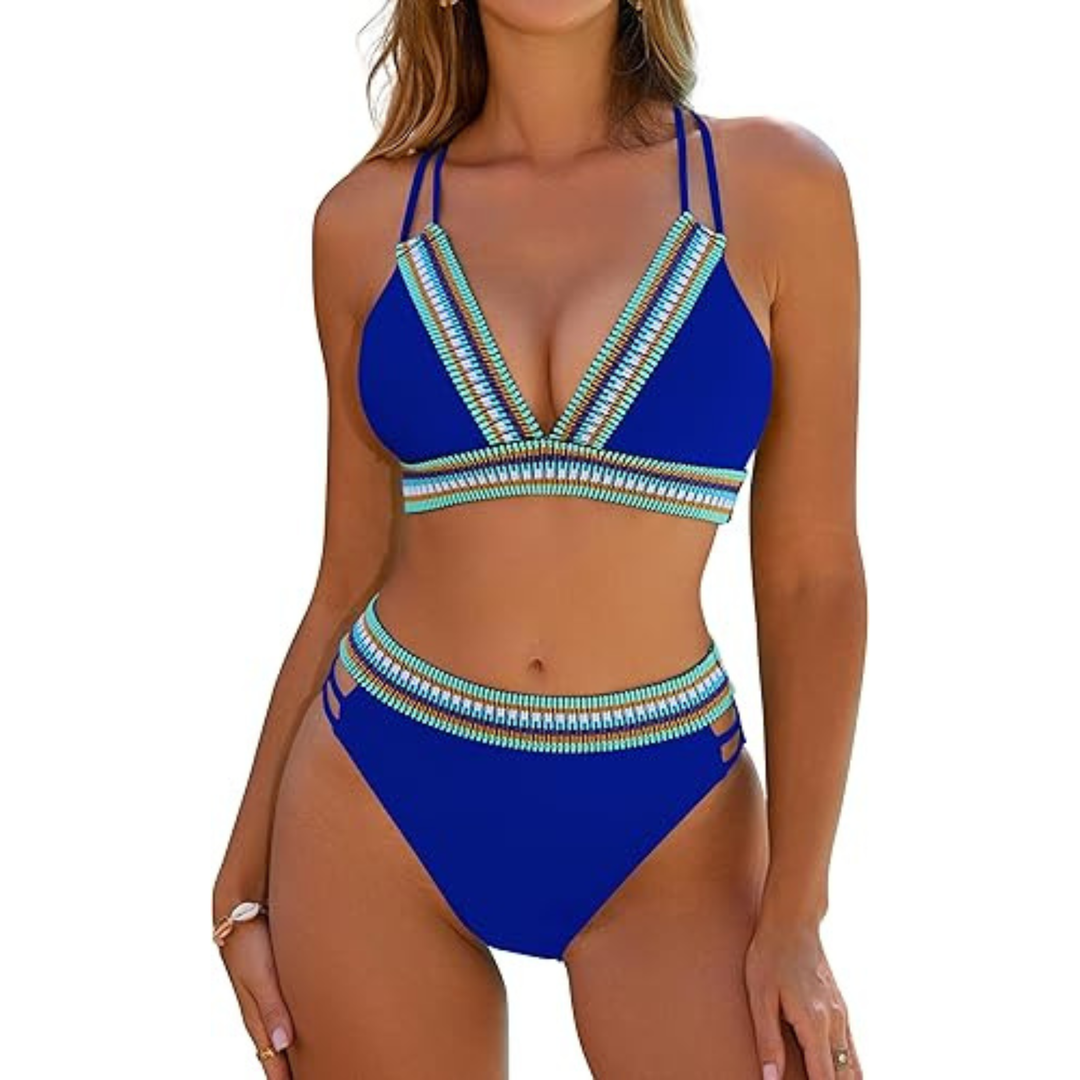 Elske | Boho Bikini met Hoge Taille