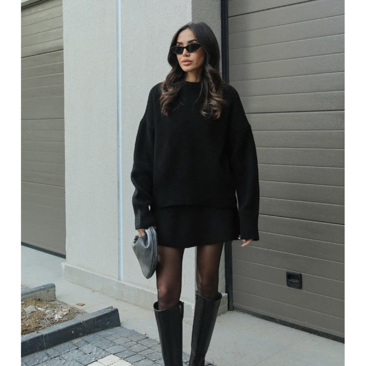 Cynthia | Moderne Tweedelige Set Voor Dames | Trui en Rok