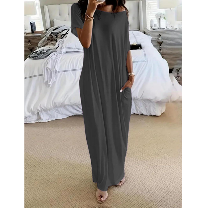Nathalie | Zomerse Off-Shoulder Maxi-jurk