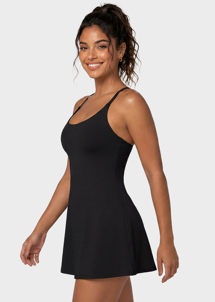 Sanne | Sportjurk met Ingebouwde Short
