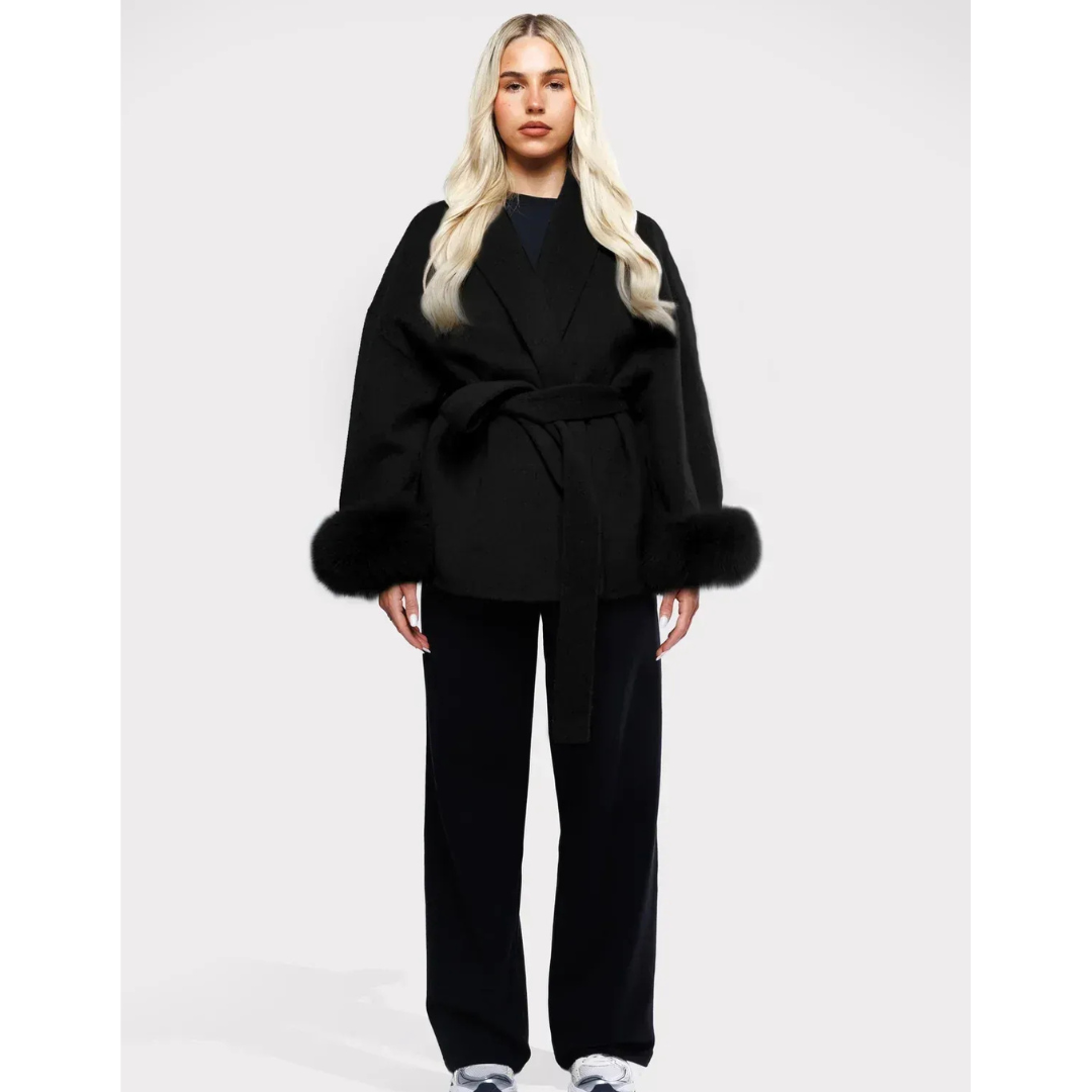 Fleur | Veelzijdige Damesjas Met Riem | Tijdloos