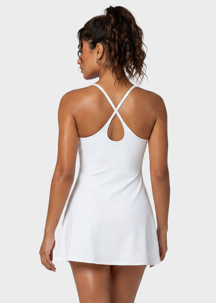 Sanne | Sportjurk met Ingebouwde Short