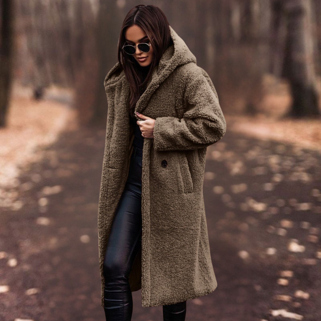 Agnes | Dames Winterjas Met Capuchon