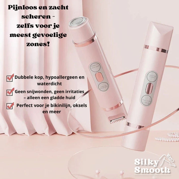 Silky Smooth | Scheren zonder irritaties of wondjes