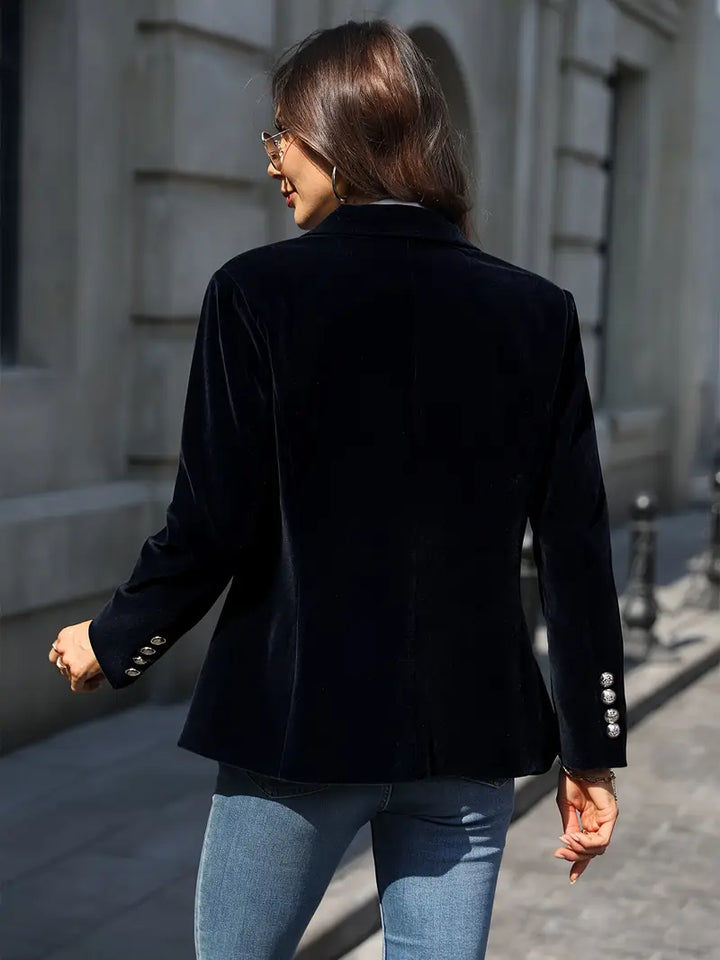 Caterina | Elegante fluwelen blazer