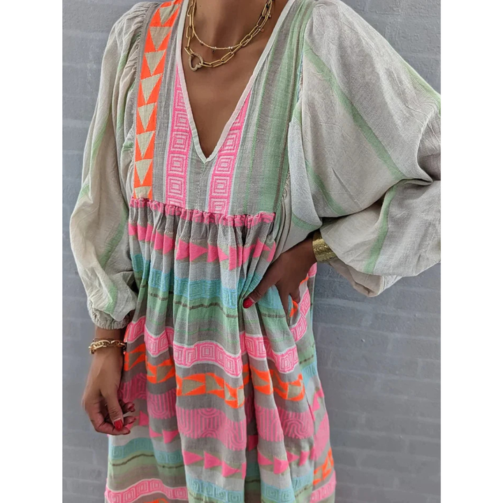 Lilla | Zwevende Maxi-Jurk