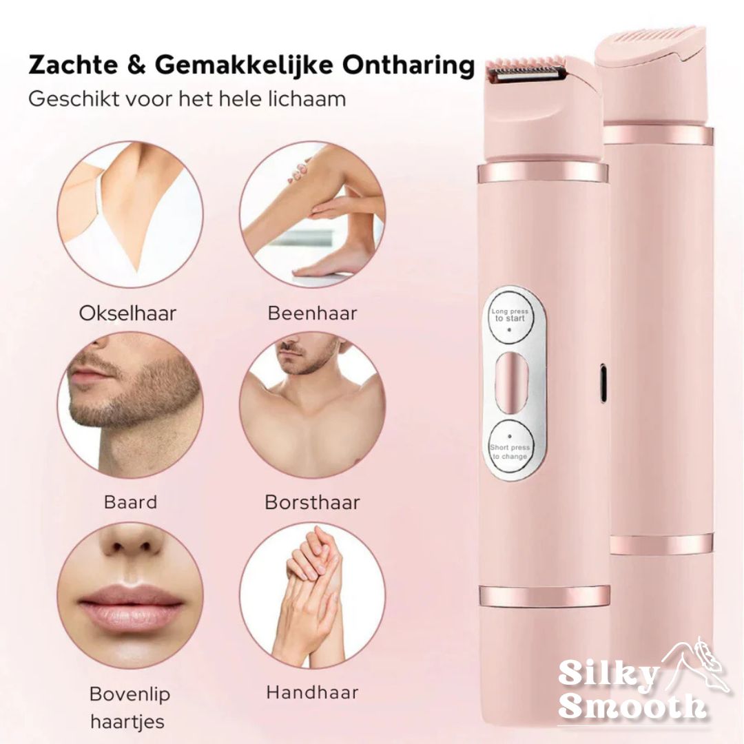 Silky Smooth | Scheren zonder irritaties of wondjes