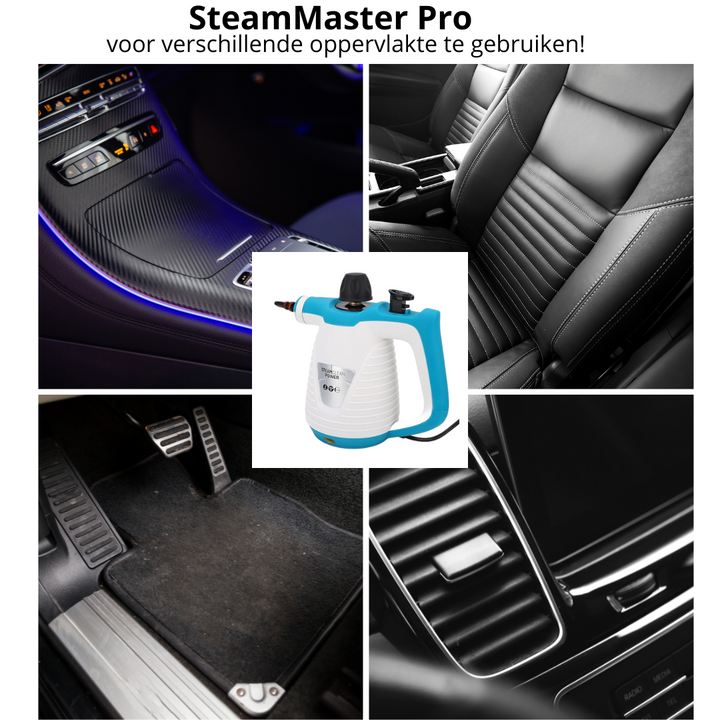 SteamMaster Pro | Een schone auto binnen no-time | 40% Kerst Korting