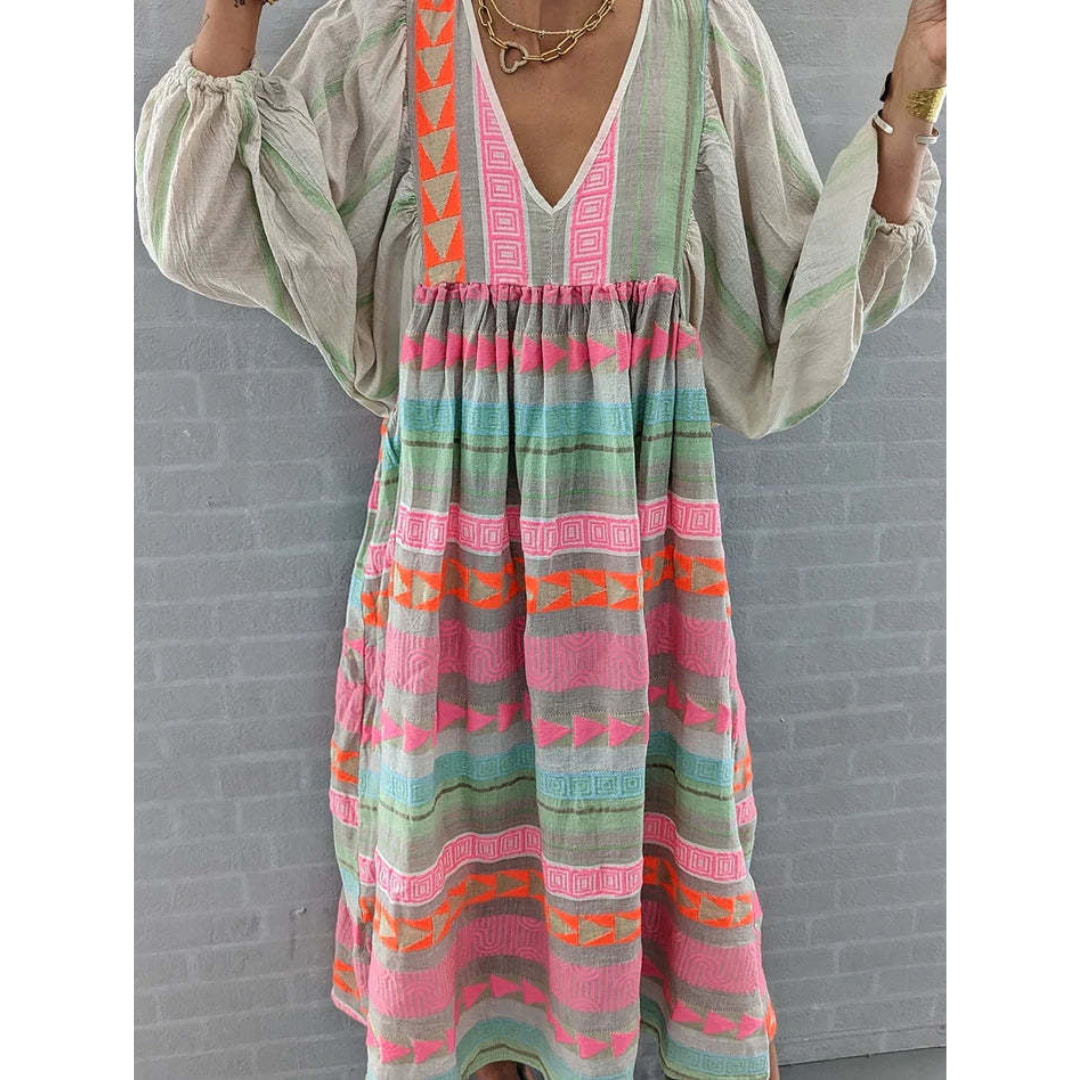 Lilla | Zwevende Maxi-Jurk