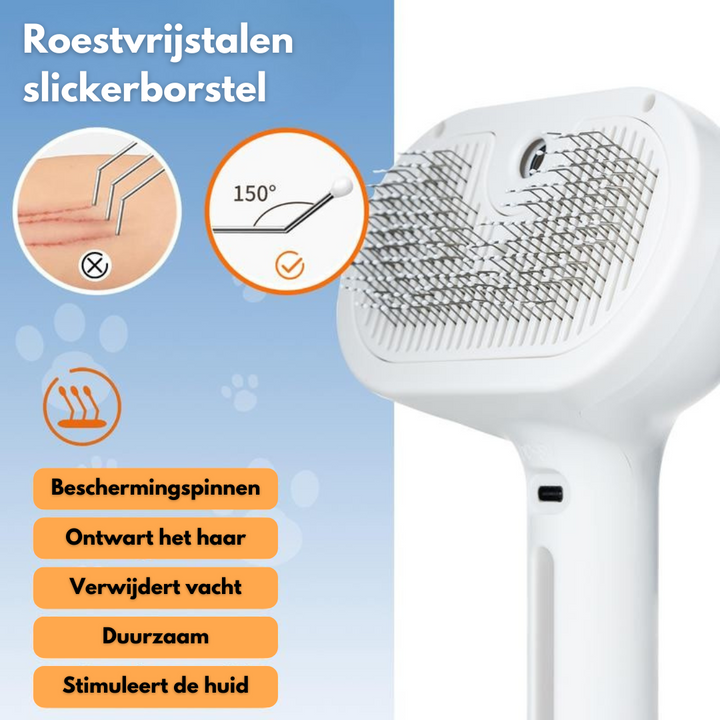 FurryFlex™ | Zelfreinigende Hondenborstel voor een Schone Vacht & Huis