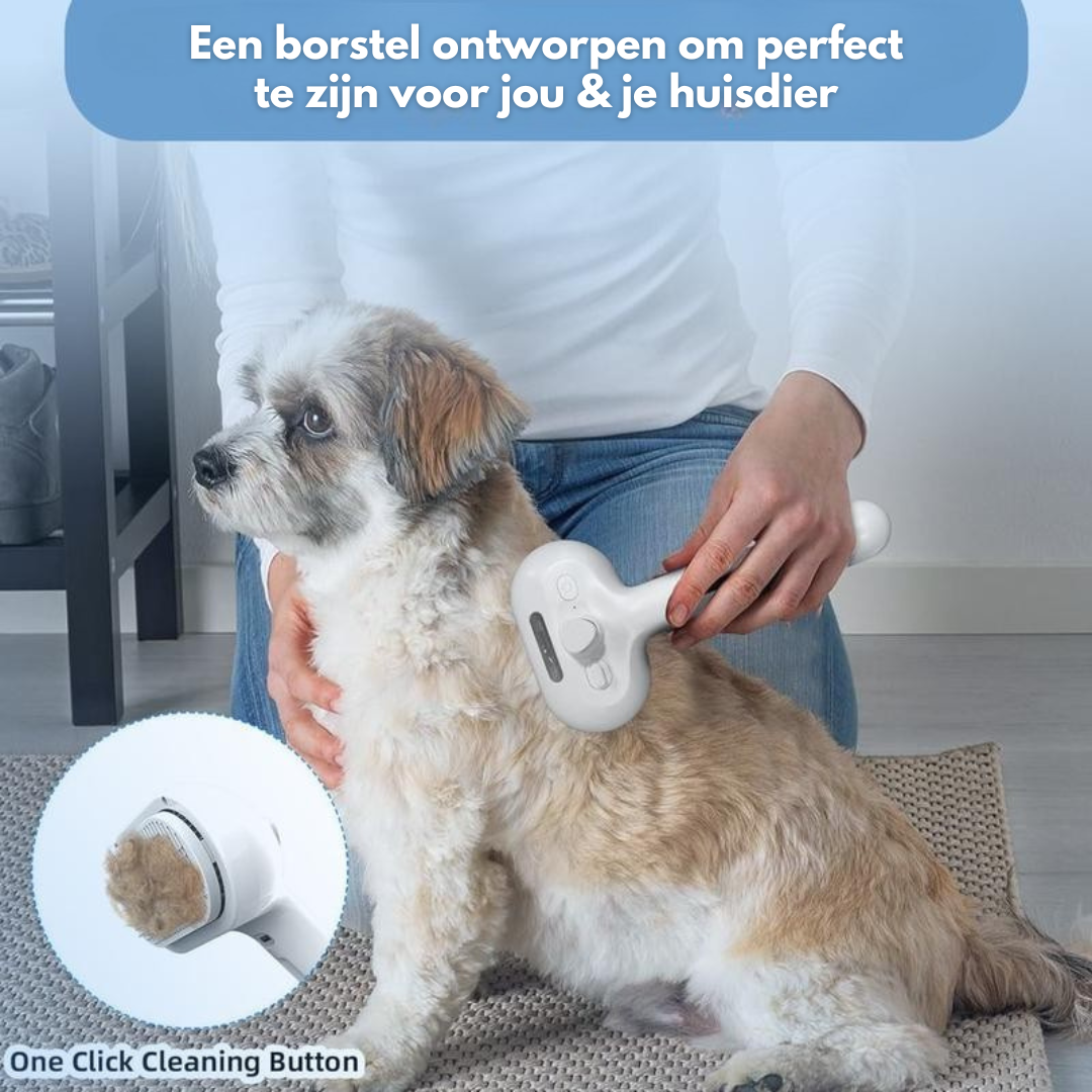 FurryFlex™ | Zelfreinigende Hondenborstel voor een Schone Vacht & Huis