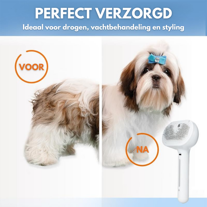 FurryFlex™ | Zelfreinigende Hondenborstel voor een Schone Vacht & Huis