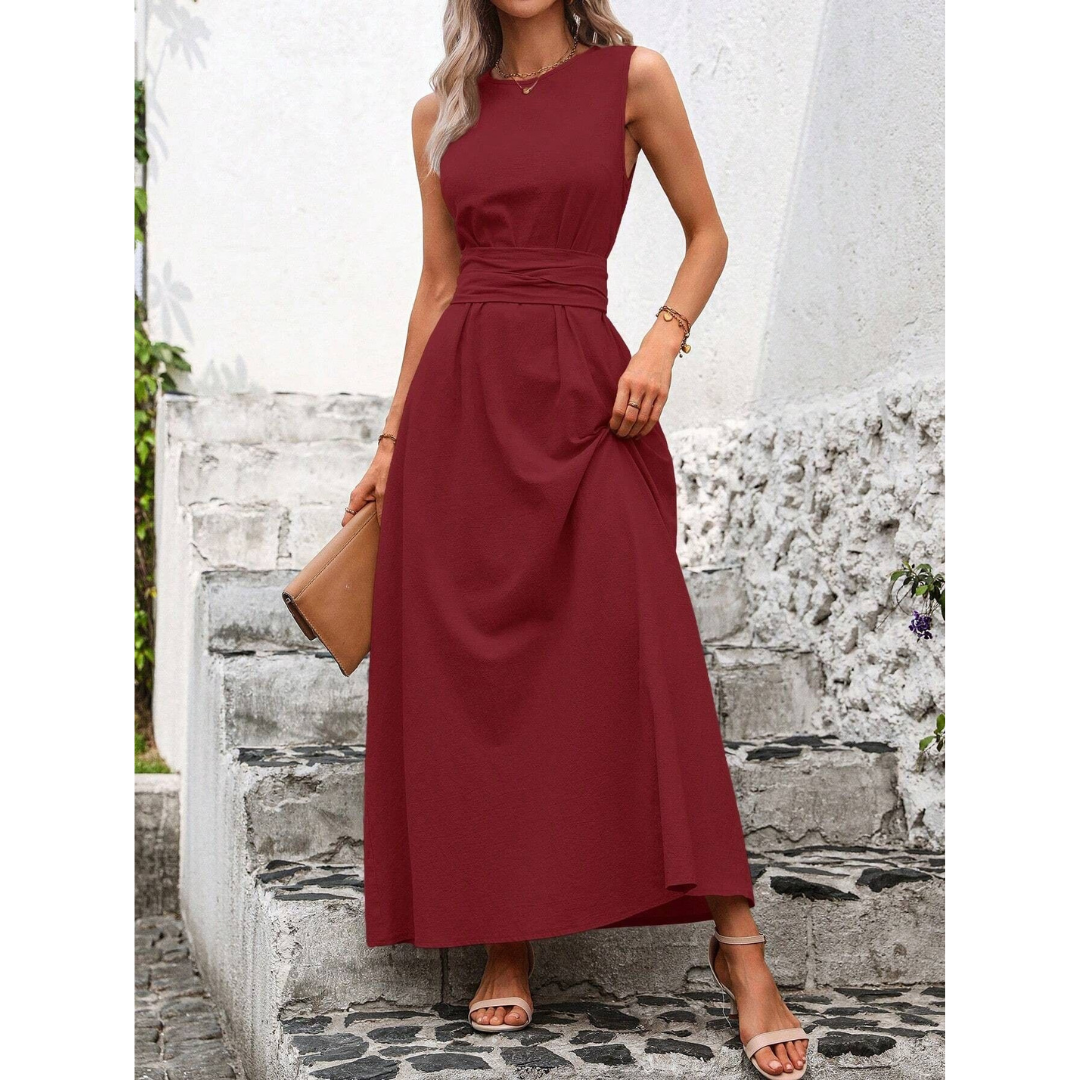 Dominique | Lichtgewicht Maxi Jurk
