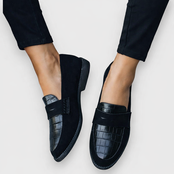 Carolina | ZWARTE LOAFERS DAMES MET ORTHOPEDISCHE ONDERSTEUNING™ 0