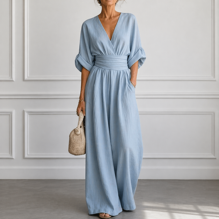 Cheska | Jumpsuit met Gedefinieerde Taille 0