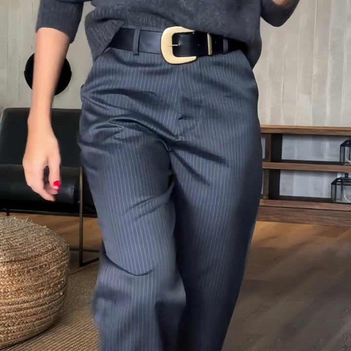Elora | CASUAL BLAZERBROEK™ met Hoge Taille en Straight Fit 6