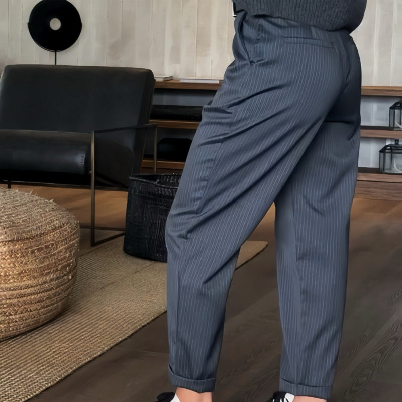 Elora | CASUAL BLAZERBROEK™ met Hoge Taille en Straight Fit 7