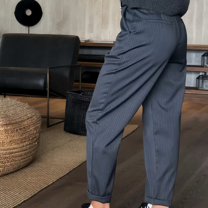 Elora | CASUAL BLAZERBROEK™ met Hoge Taille en Straight Fit 7