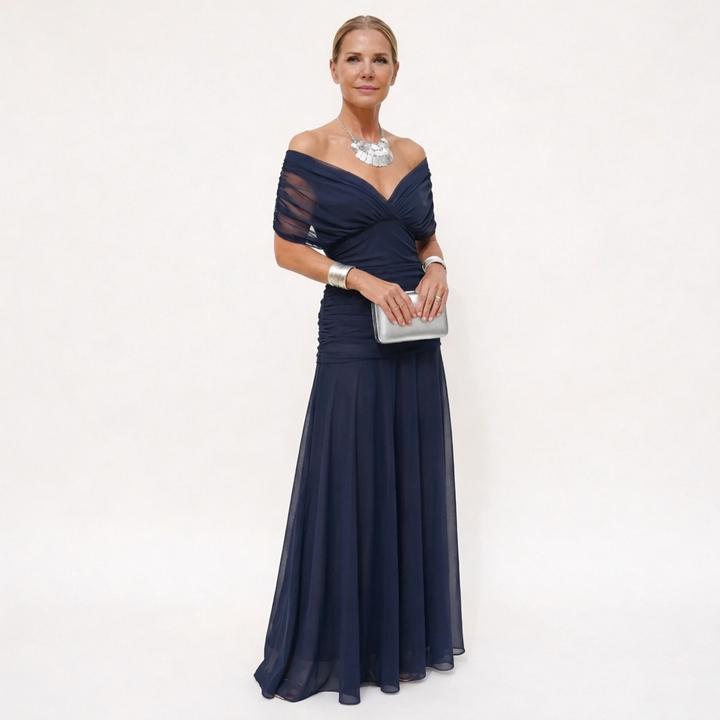 Elora | LANGE JURK DAMES MET BLOEMENPRINT™ 2