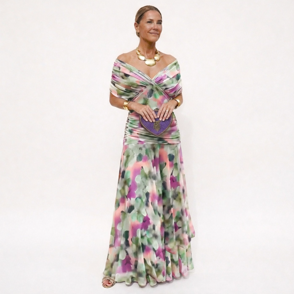 Elora | LANGE JURK DAMES MET BLOEMENPRINT™ 5