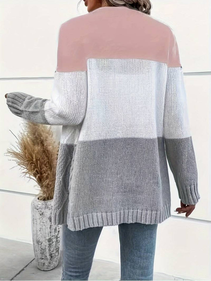 Elora | TWEEKLEURIG GEBREID VEST™ 5