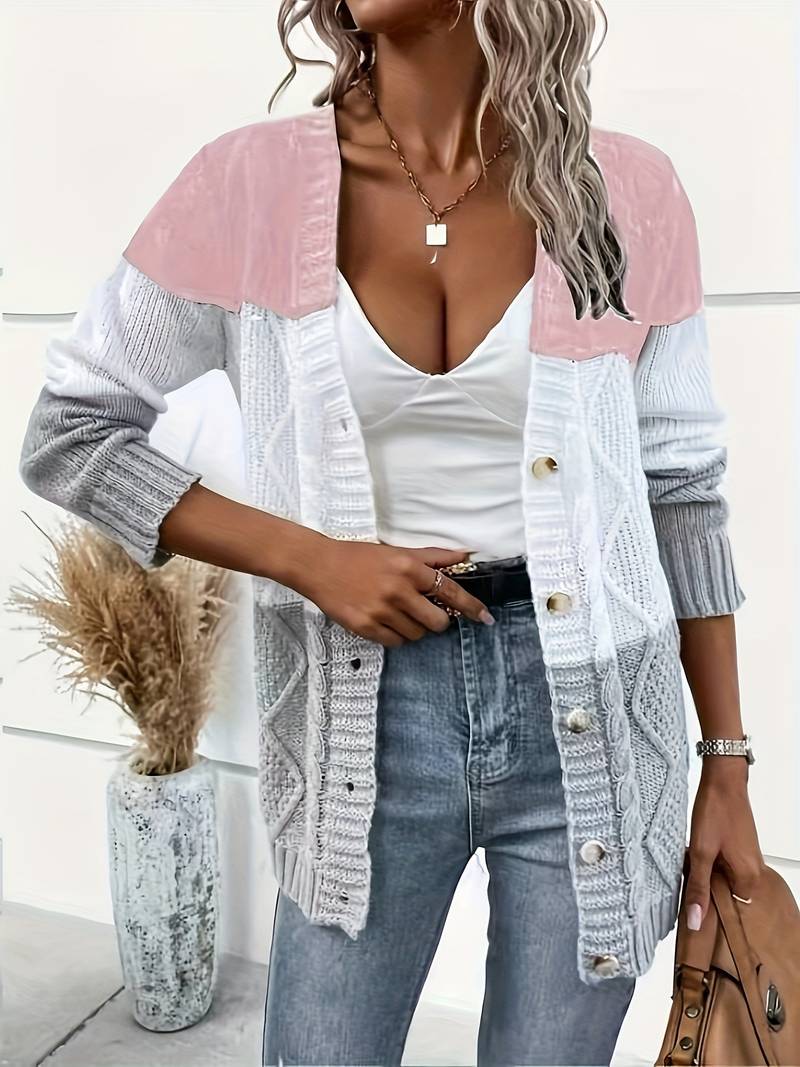 Elora | TWEEKLEURIG GEBREID VEST™ 7