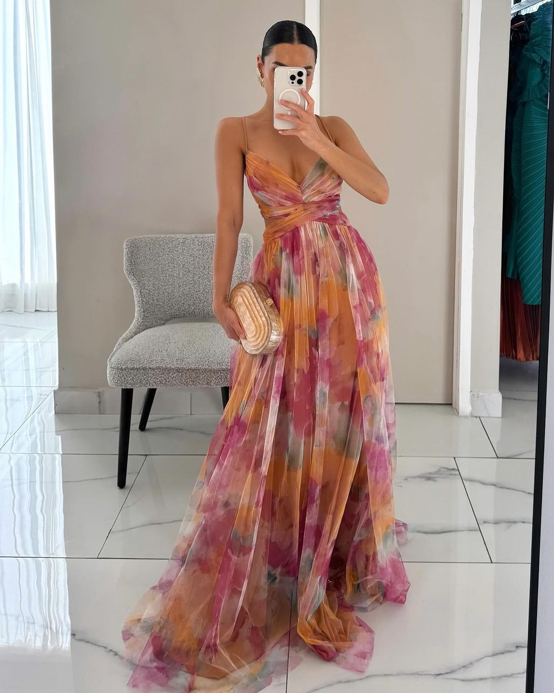 GISELLE | MAXI JURK ZOMER MET BLOEMENPRINT™ 0