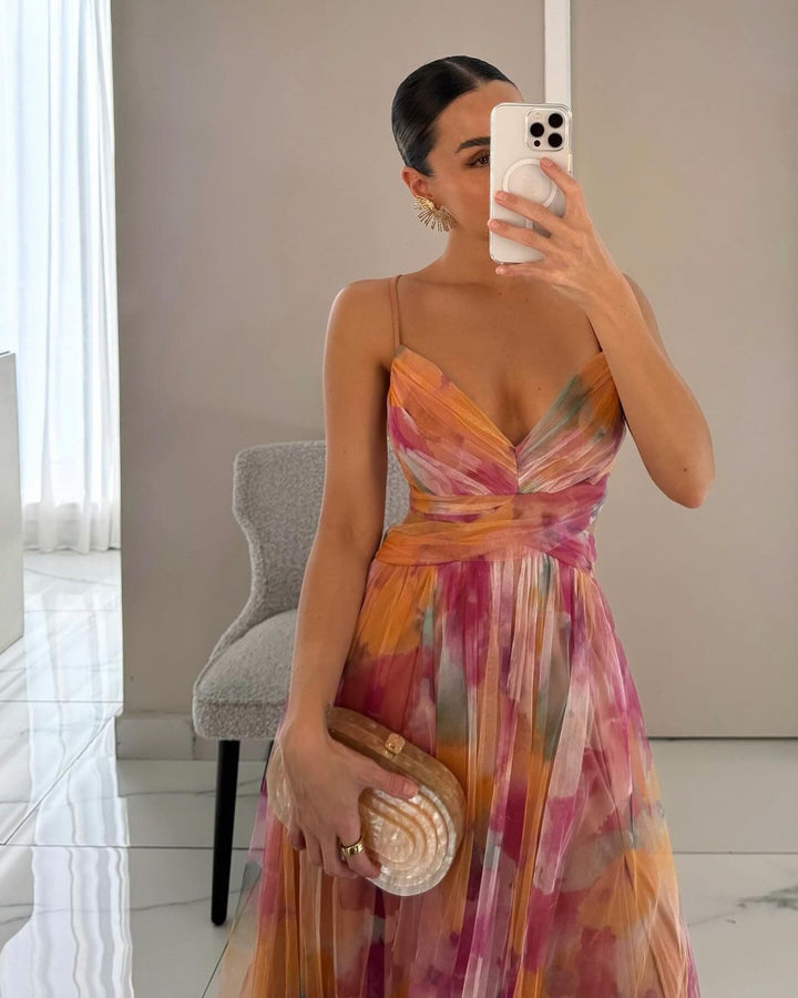 GISELLE | MAXI JURK ZOMER MET BLOEMENPRINT™ 1