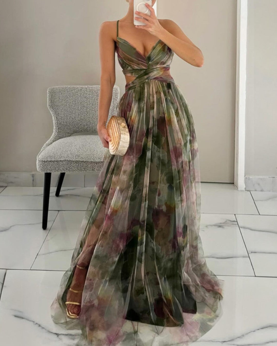GISELLE | MAXI JURK ZOMER MET BLOEMENPRINT™ 3