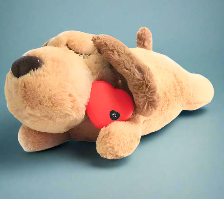 SnuggleBuddy™ | Kalmerende Hartslagknuffel voor Jouw Hond