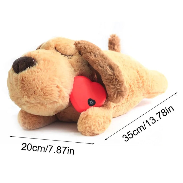 SnuggleBuddy™ | Kalmerende Hartslagknuffel voor Jouw Hond