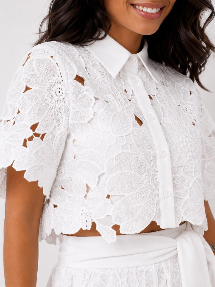 Isabella | Tweedelige Set Dames met Kanten Details 3
