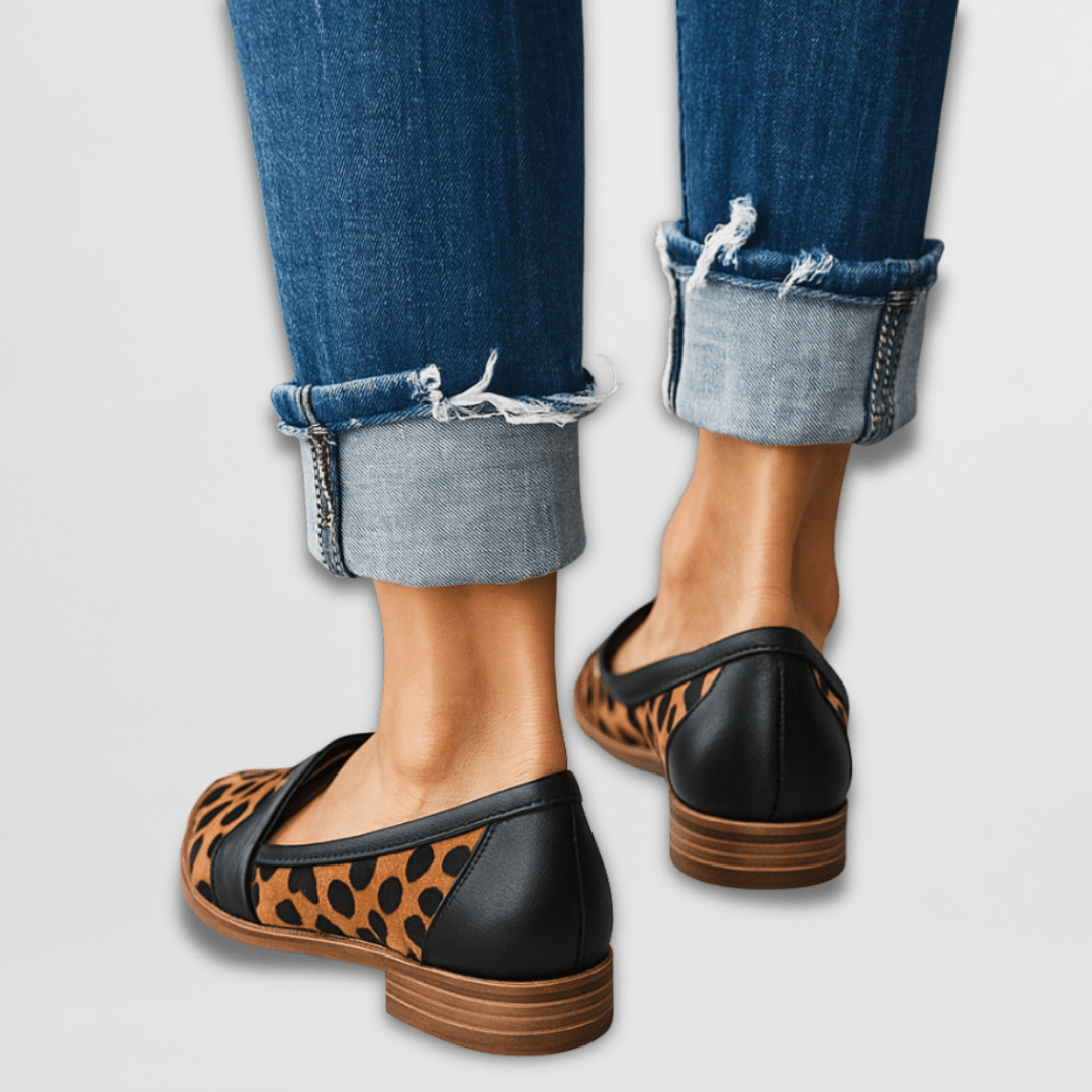 Krystyna | ZWARTE LOAFERS DAMES™ 4