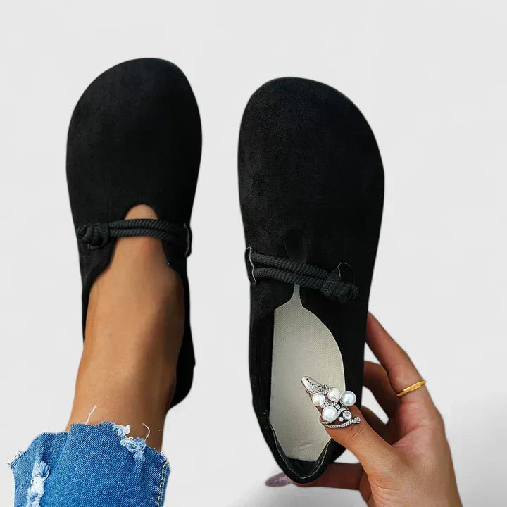 Lena | COMFORTMOCASSINS DAMES™ van Zacht Suède 1