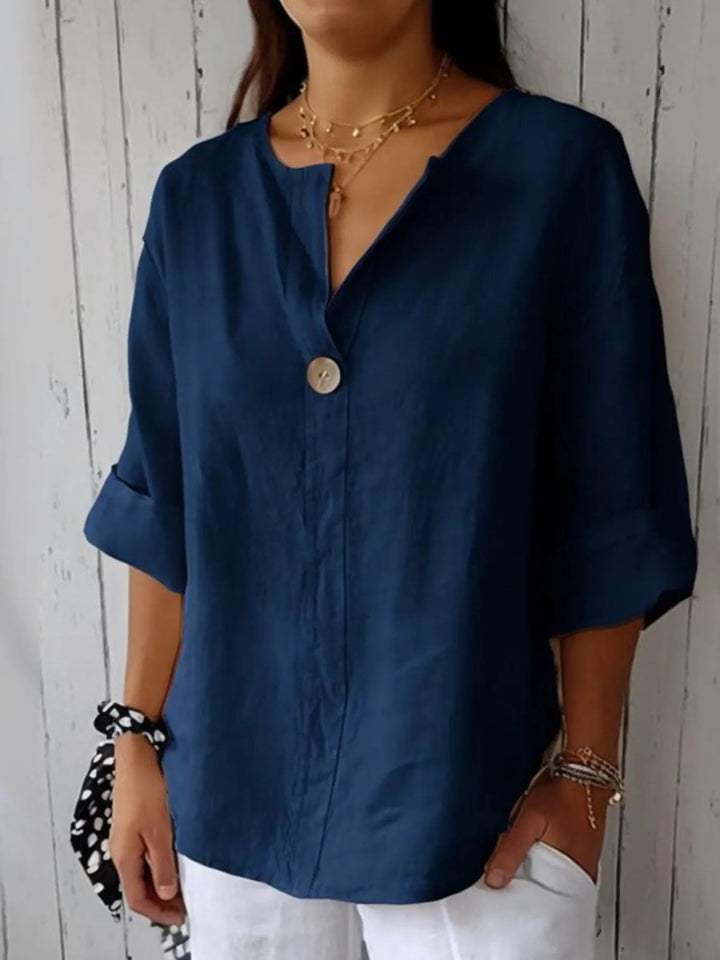 Norah | LINNENMIX BLOUSE DAMES MET INKEPINGEN™ 10