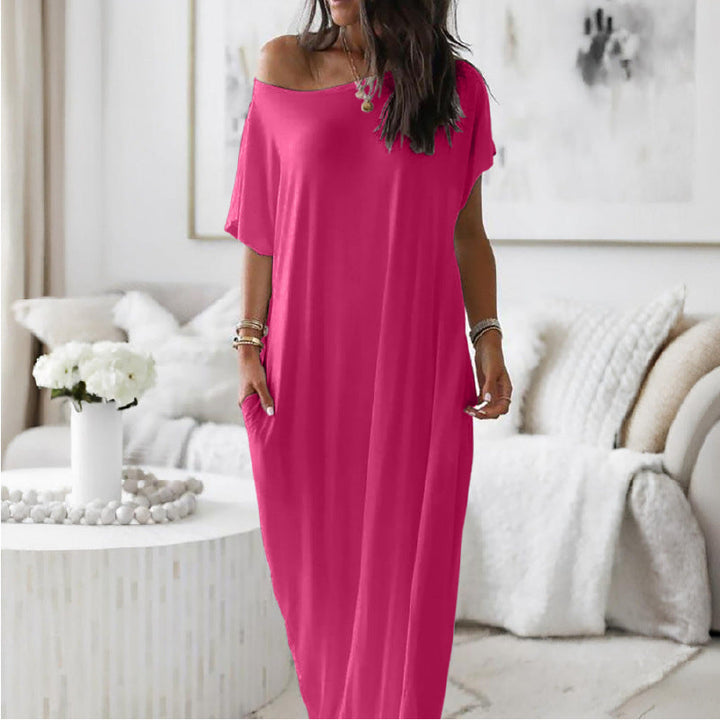 Nathalie | Zomerse Off-Shoulder Maxi-jurk