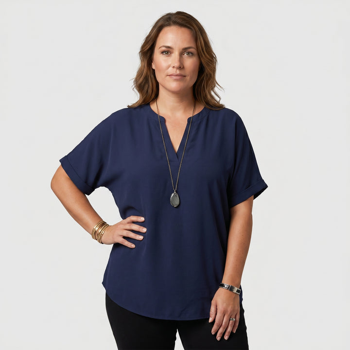 Danielle | Flatterende V-hals top