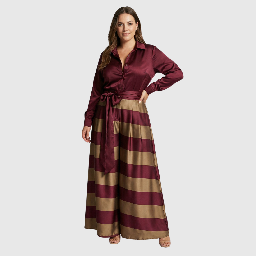 Ezmy | Dames Maxi-Jurk Met Ceintuur