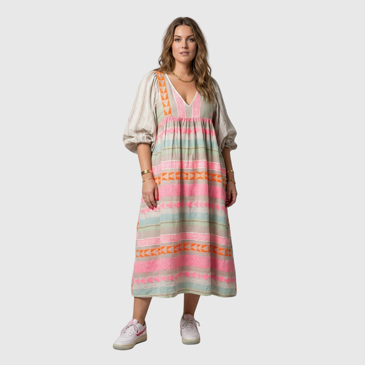Lilla | Zwevende Maxi-Jurk
