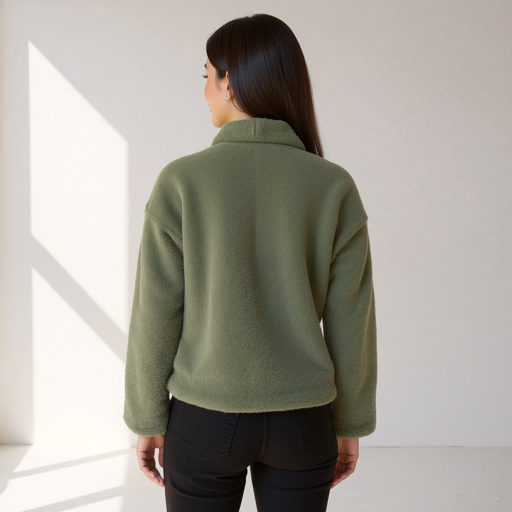 Selina | Fleece Herfstjas | 1+1 GRATIS