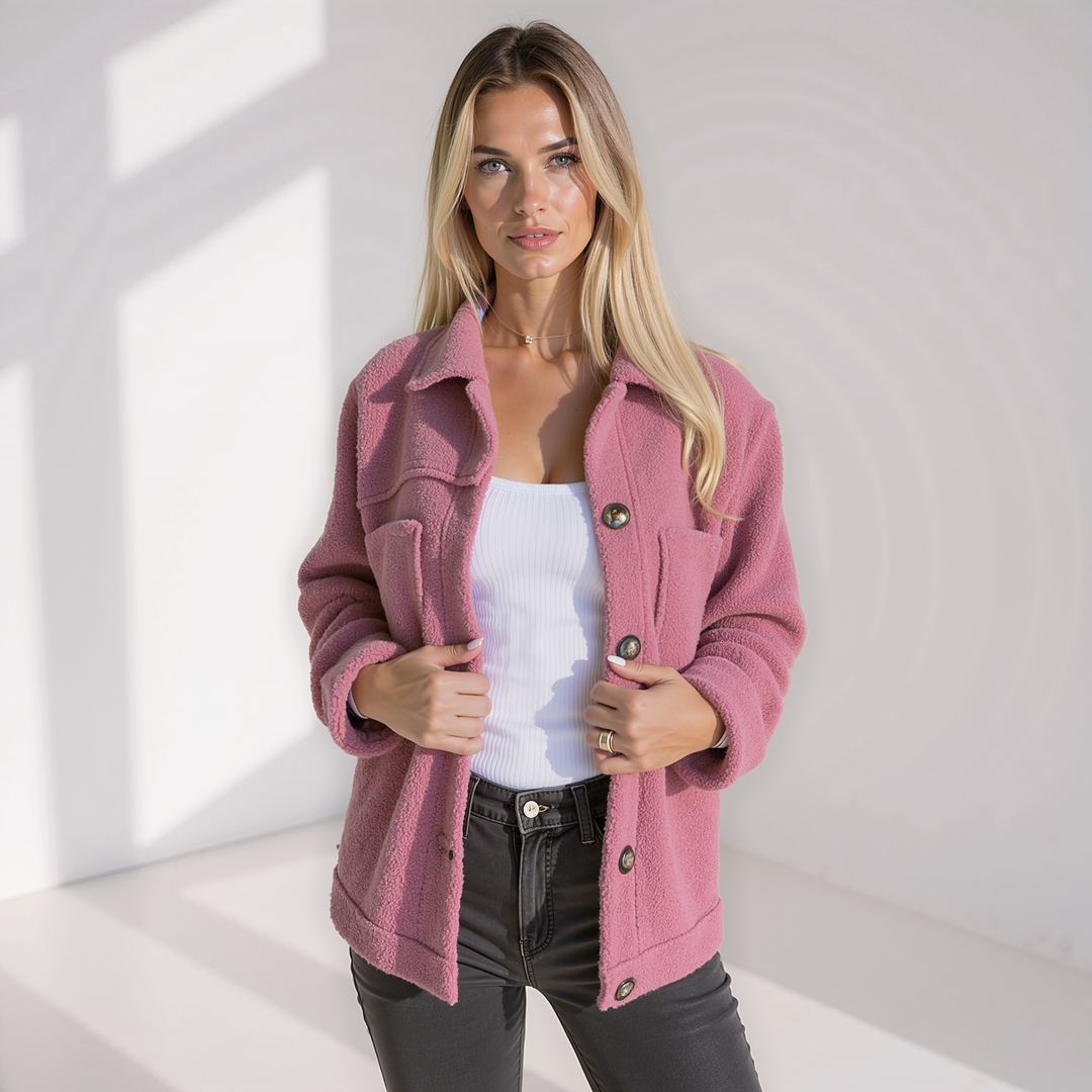 Selina | Fleece Herfstjas | 1+1 GRATIS