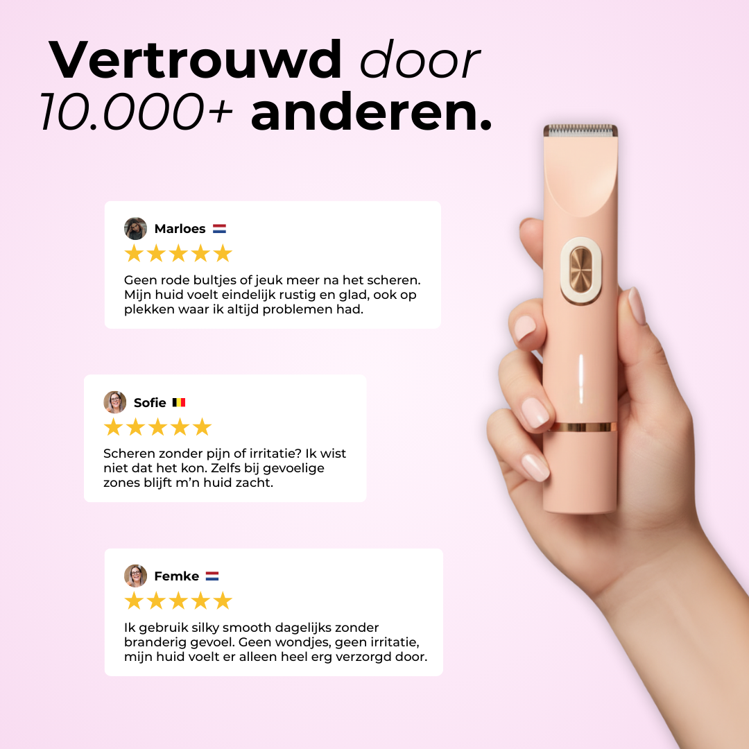 Silky Smooth | Eindelijk scheren zonder drama