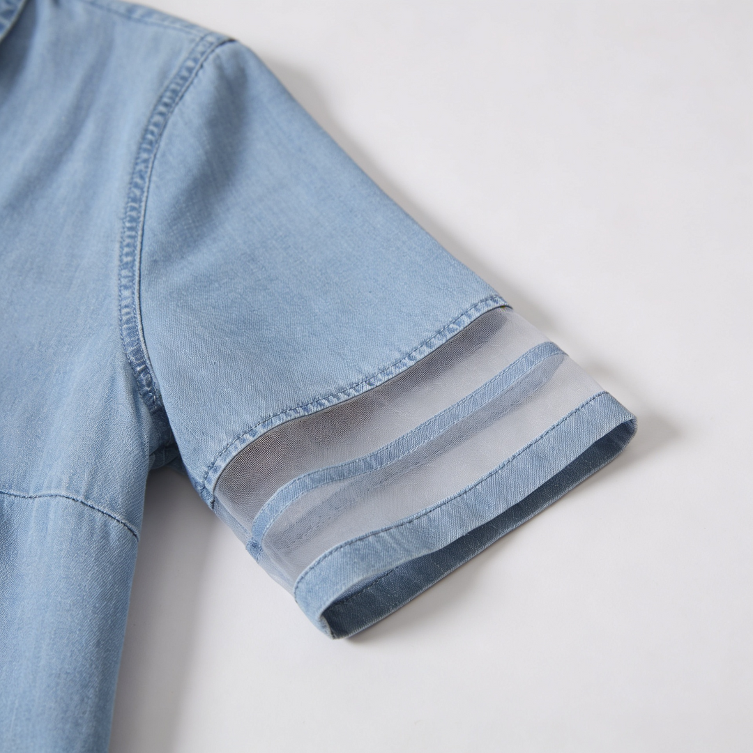 Serena | Denim Overhemdjurk Dames met Relaxed Pasvorm 3