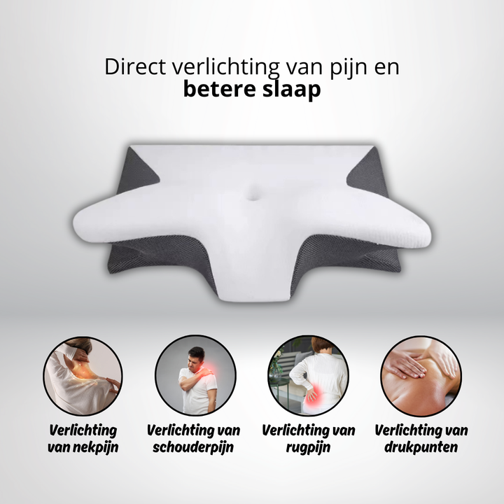 SleepComfort™ | Jouw hulpmiddel tegen nek- en rugklachten | 50% Kerstmis Korting