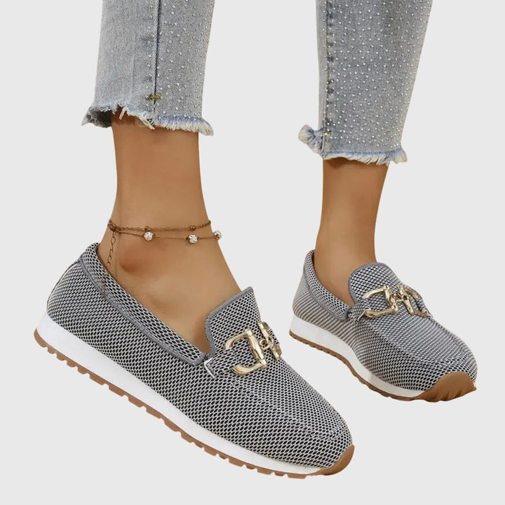Sophie | Orthopedische Sneakers Dames van Ademend Textiel 8